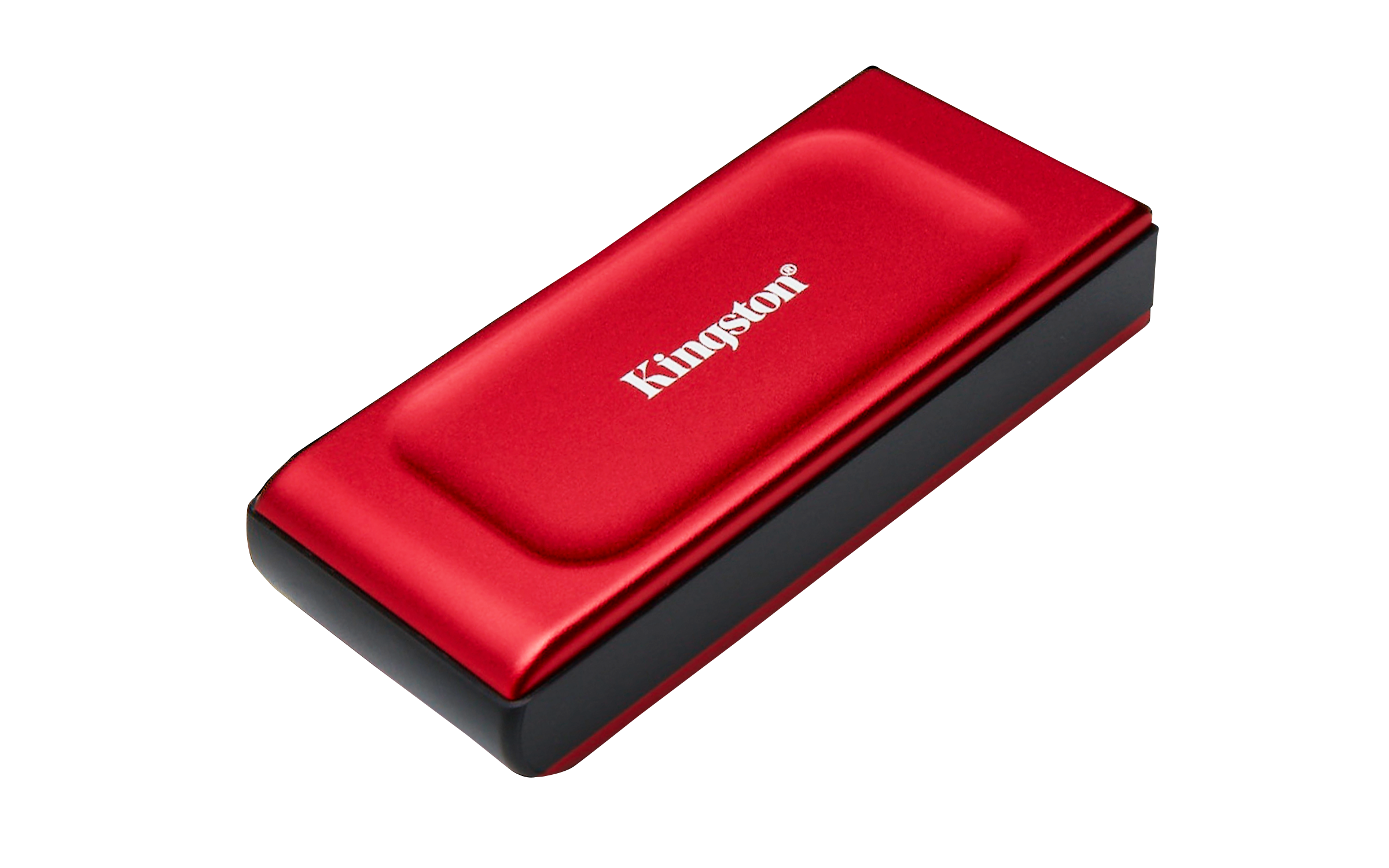Disco sólido externo Kingston SXS1000R/1000G, USB 3.2 Gen 2, Cable y adaptador USB-C a USB-A, Rojo